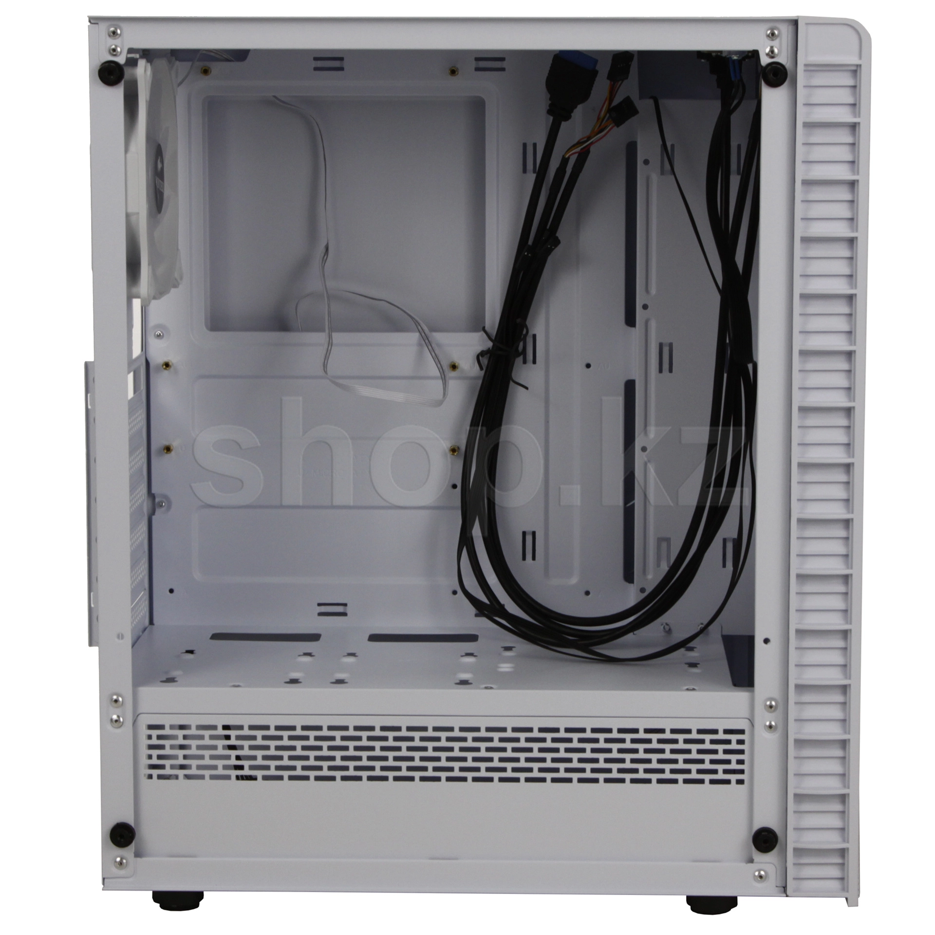 Корпус Wintek Energy JX188-11-M-W TG, Midi Tower, белый фото 5