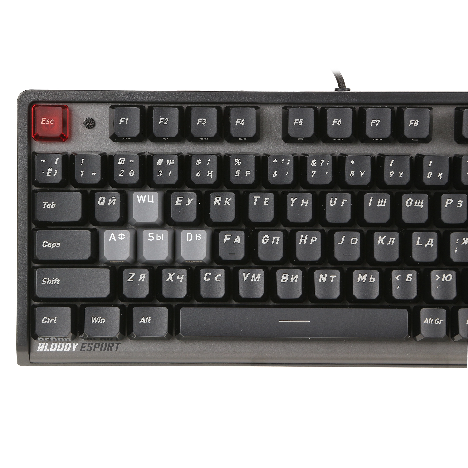 Клавиатура игровая механическая проводная A4Tech Bloody LK70, чёрная – купить недорого с доставкой по Алматы и Казахстану