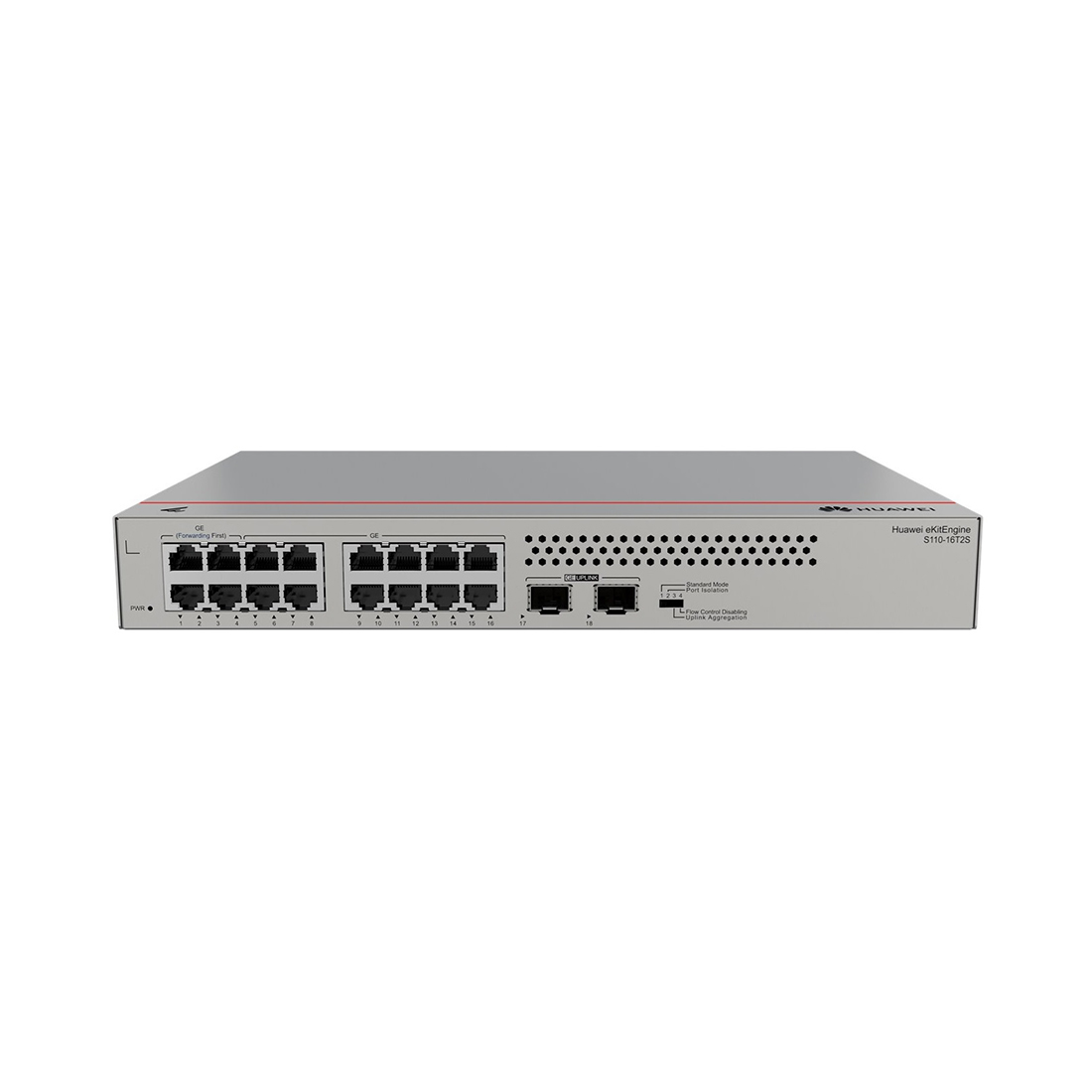Коммутатор Huawei S110-16T2S, 16 портов 1 Гбит/с, неуправляемый – купить недорого с доставкой по Алматы и Казахстану