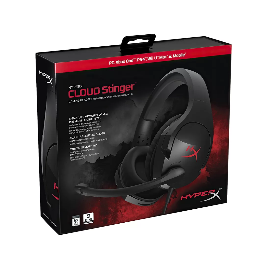 Гарнитура HyperX Cloud Stinger 4P5L7AX#ARL – купить недорого с доставкой по Алматы и Казахстану