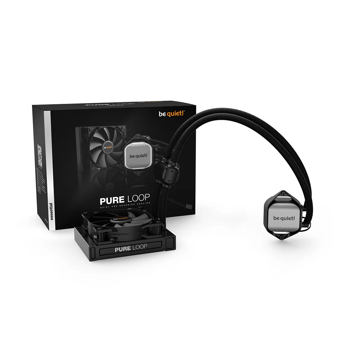 Кулер с водяным охлаждением Bequiet! Pure Loop 120mm – купить недорого с доставкой по Алматы и Казахстану фото 3