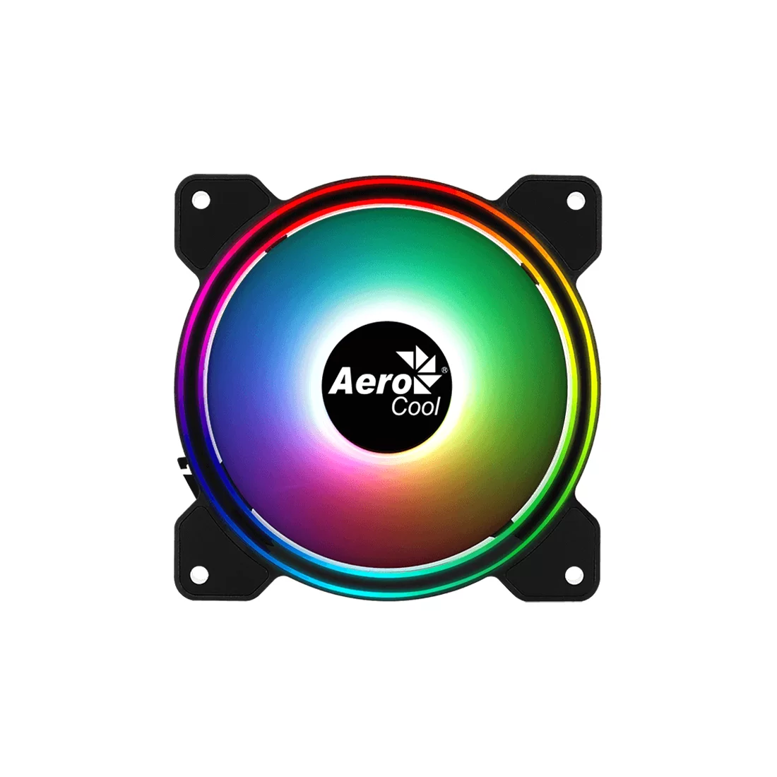 Кулер для компьютерного корпуса AeroCool Saturn 12F ARGB 6-pin – купить недорого с доставкой по Алматы и Казахстану