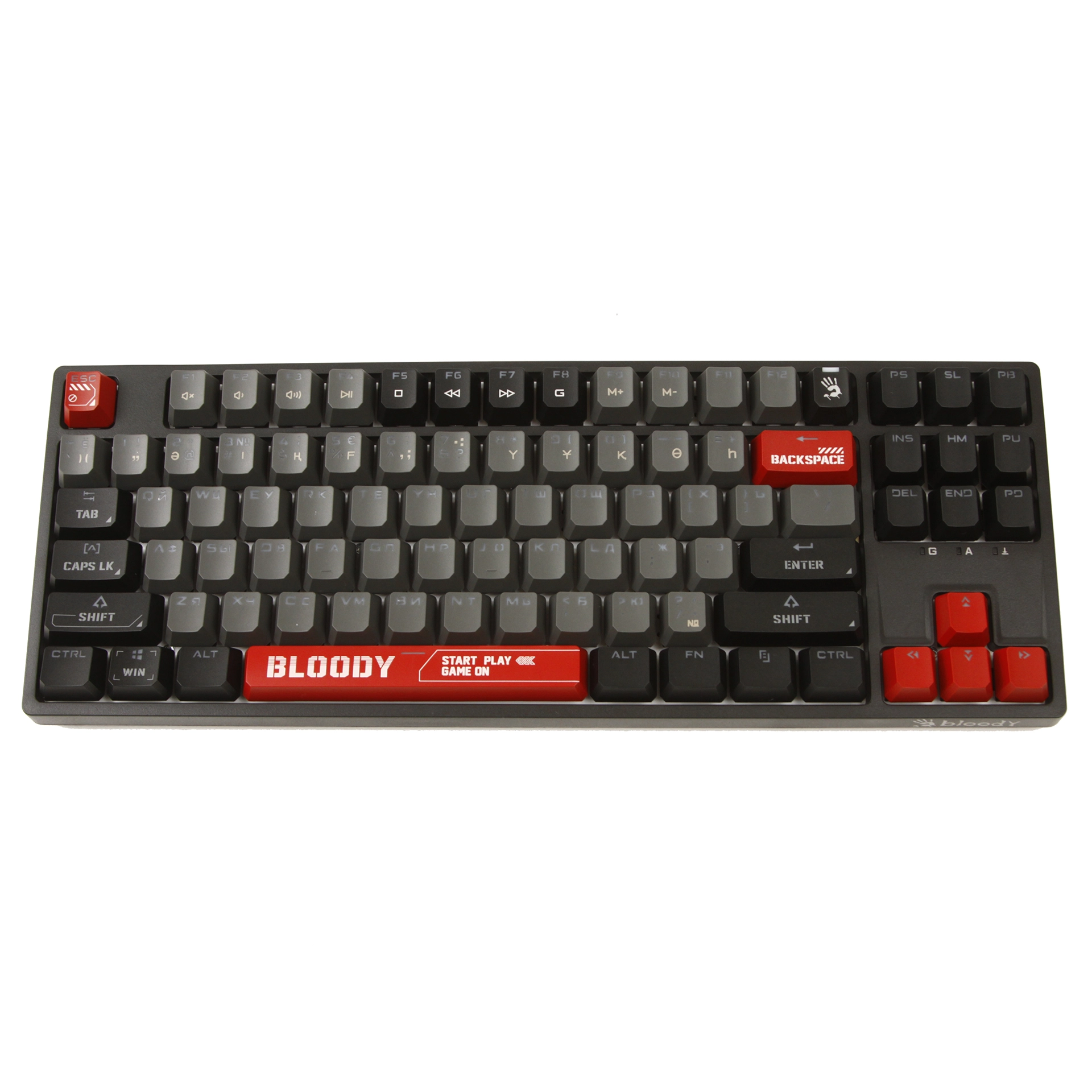 Клавиатура A4Tech Bloody S87, BLMS Red Plus Switch, Red, USB – купить недорого с доставкой по Алматы и Казахстану фото 2