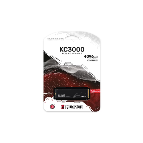 Накопитель SSD Kingston KC3000, 4 ТБ, M.2, PCIe 4.0
