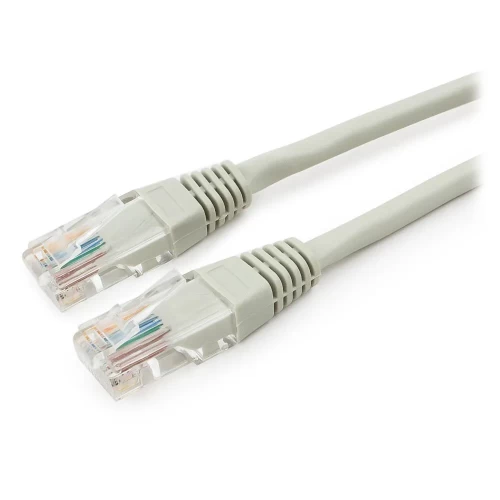 Патч-корд Cablexpert PP12-1.5M, U/UTP кат.5e, 1,5 м, серый — купить в Казахстане | neom.kz