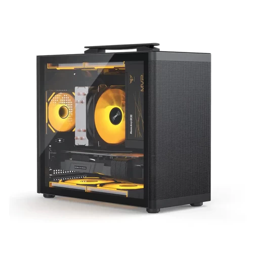 Компьютерный корпус Huntkey A320, 1xUSB3.0, HD-Audio, micro-ATX/Mini-ITX, Black
