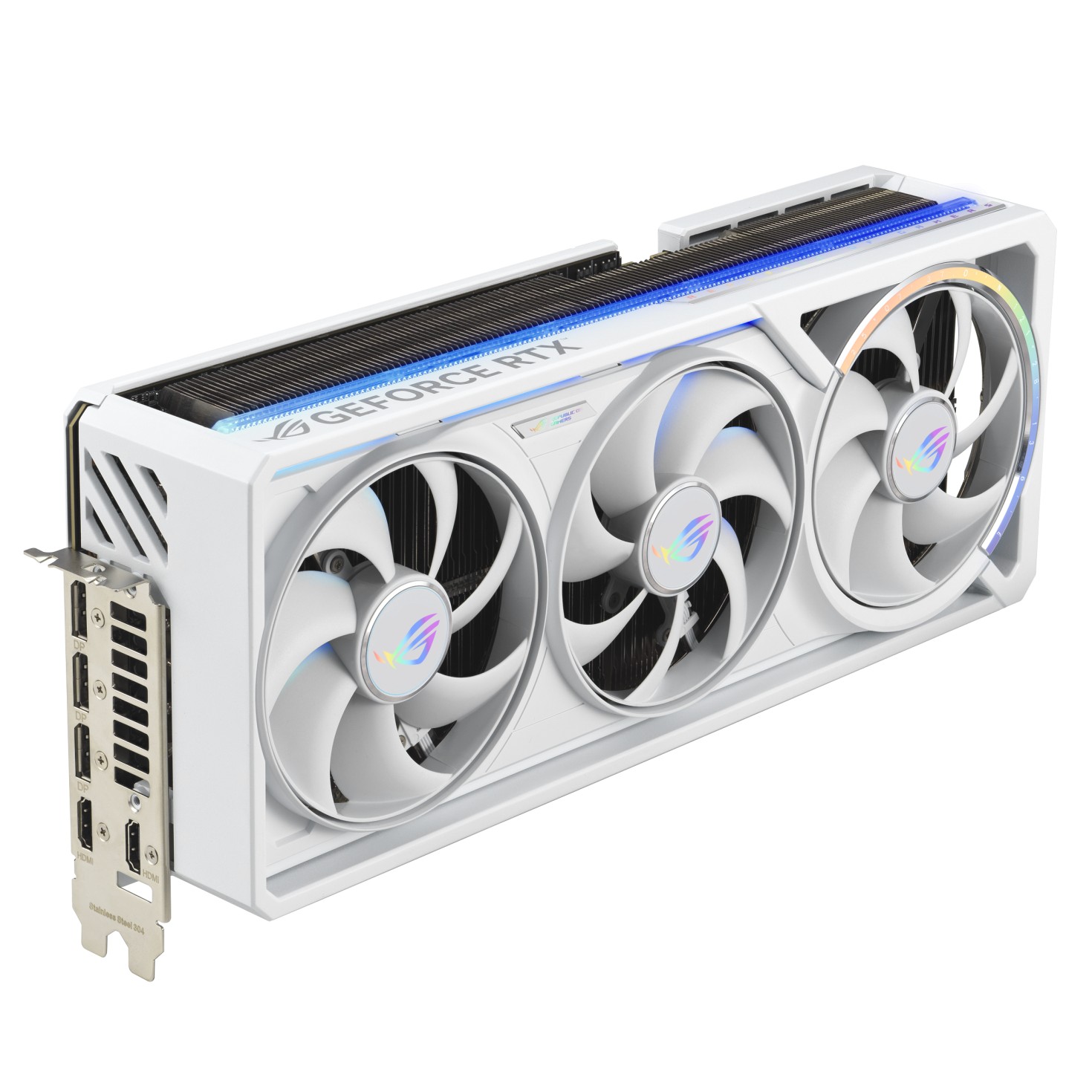 Видеокарта ASUS GeForce RTX 5080 ROG Astral OC White 16GB GDDR7 (ROG-ASTRAL-RTX5080-O16G-WHITE) фото 3