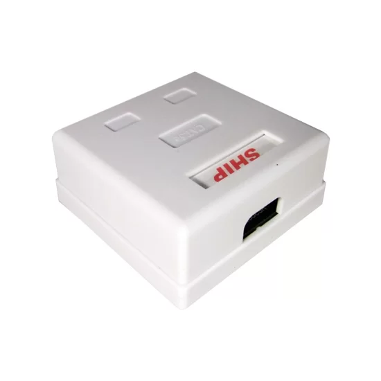 Розетка Настенная телекоммуникационная 2 Модуля SHIP A185-2 – купить недорого с доставкой по Алматы и Казахстану