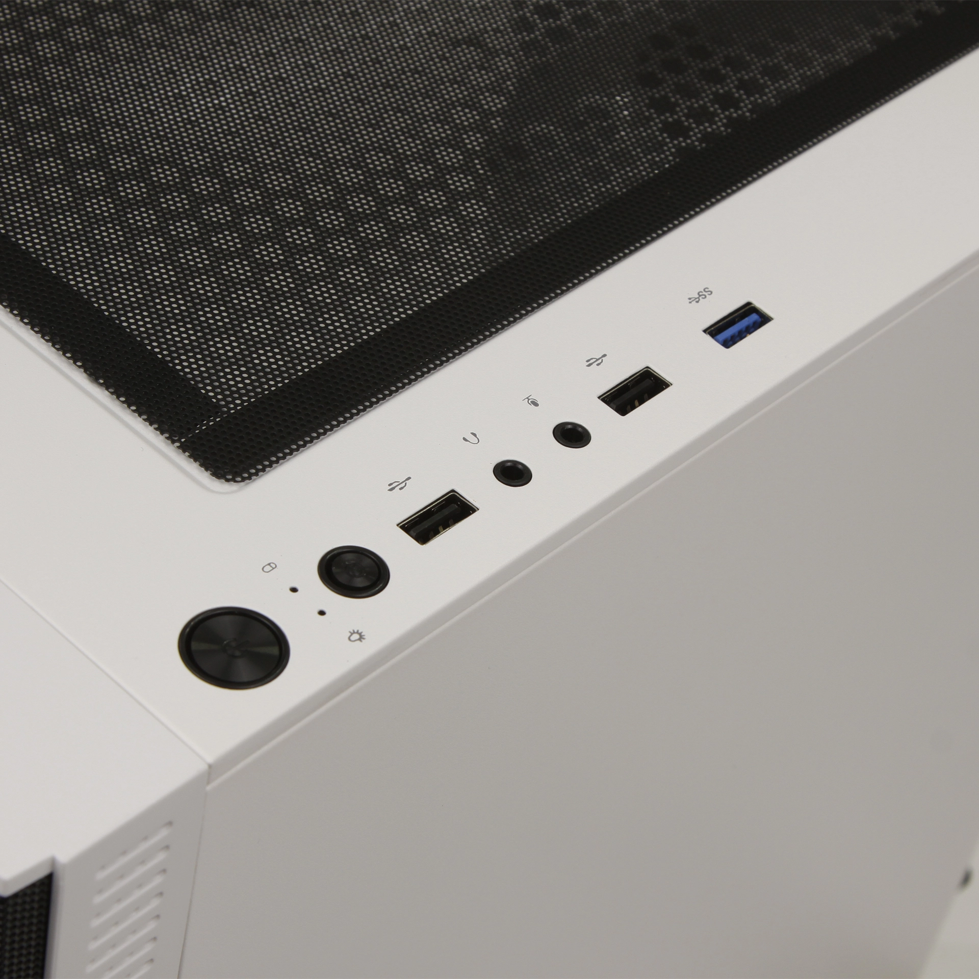 Корпус Wintek Shadow 701-W TG, White фото 4