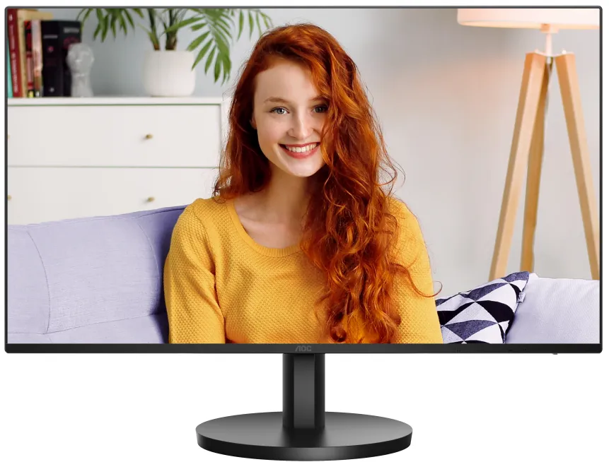 Монитор 27" AOC 27B3HA2/01 IPS 1920x1080 100Hz 1мс 250кд/м 1300:1 1xHDMI 1xVGA 2x2W Black – купить недорого с доставкой по Алматы и Казахстану