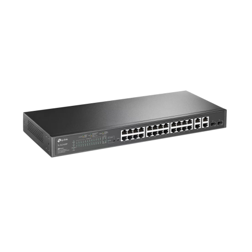 Коммутатор TP-Link SL2428P, 24 порта 1 Гбит/с, 2×SFP, управляемый L3 — купить в Казахстане | neom.kz