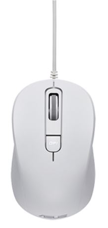 Мышь проводная ASUS MU101C, 3200 dpi, белая – купить недорого с доставкой по Алматы и Казахстану