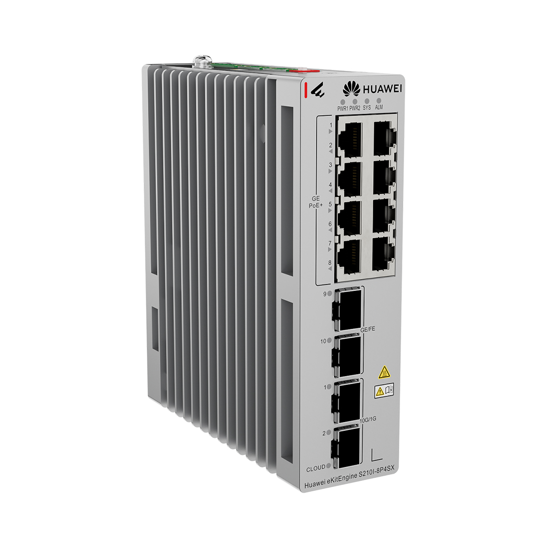 Коммутатор Huawei S210I-8P4SX, 8 портов 1 Гбит/с, 2×SFP, 2×SFP+, PoE+, управляемый L2+ – купить недорого с доставкой по Алматы и Казахстану