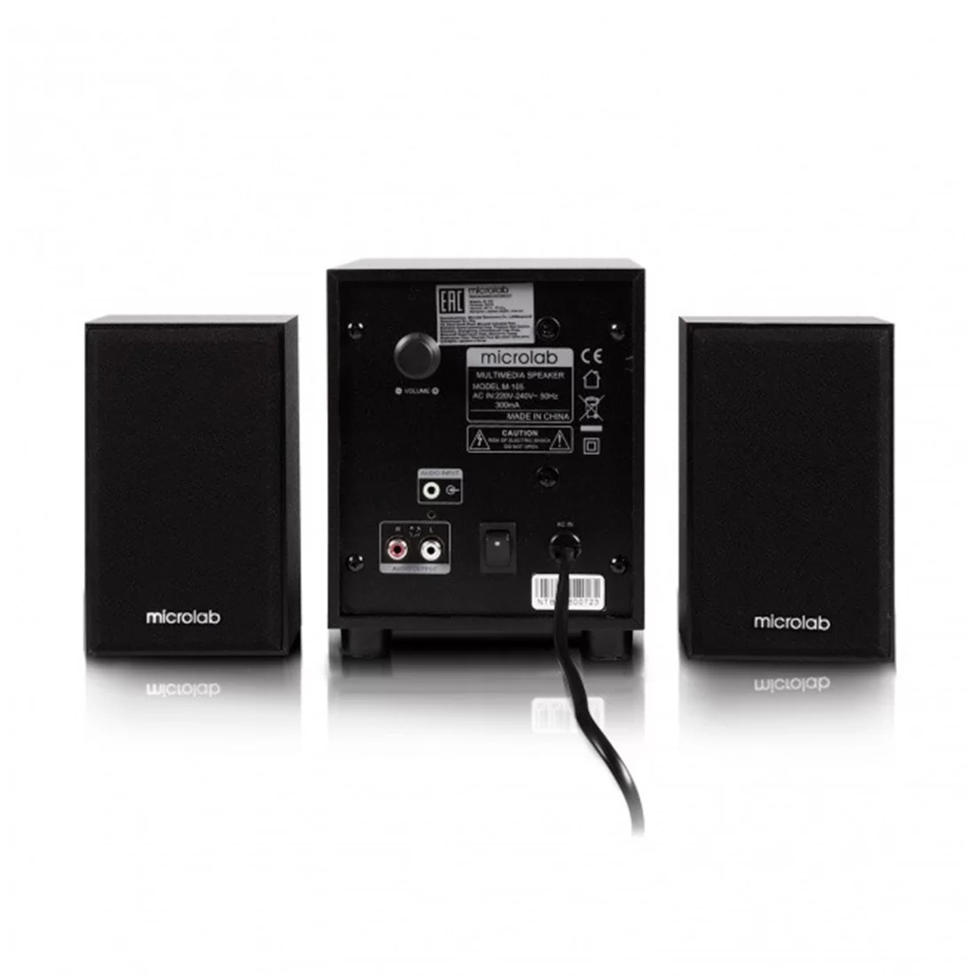 Акустическая система Microlab M-105 Чёрный – купить недорого с доставкой по Алматы и Казахстану