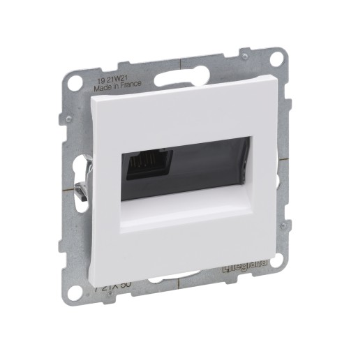 Розетка компьютерная RJ-45 Legrand Suno 721150, 1 порт, кат.5e U/UTP, белый — купить в Казахстане | neom.kz