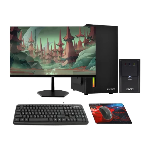 Системный блок Core i5-12400F 2.5 ГГц / H610 / RAM 16 ГБ / SSD 1 ТБ (M.2) / GT 710 2 ГБ / БП 400 Вт / Монитор 23.8" HikVision — купить в Казахстане | neom.kz