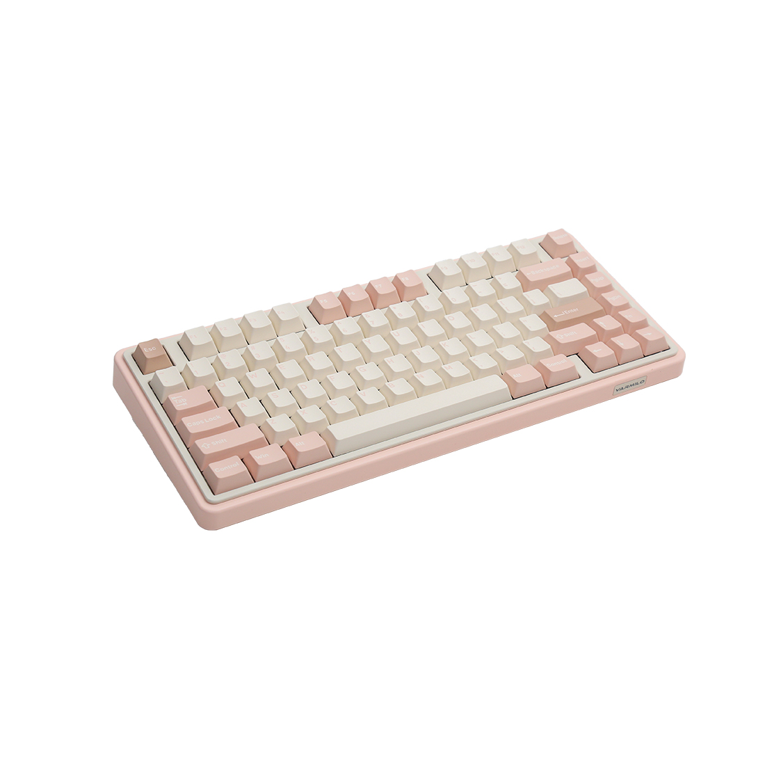 Клавиатура игровая механическая проводная Varmilo Minilo G.Mendozae 75 HE, розовая – купить недорого с доставкой по Алматы и Казахстану