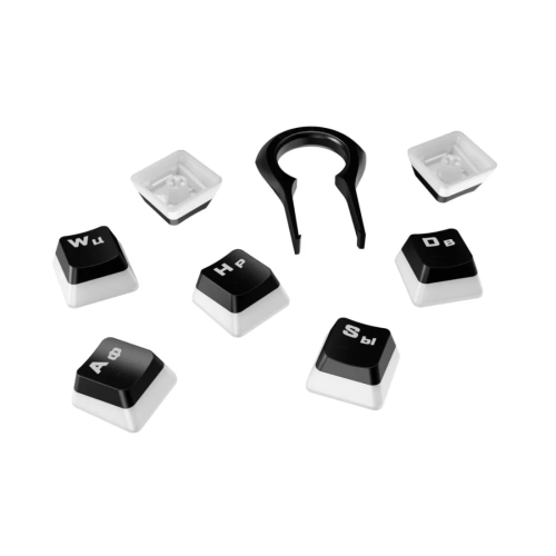 Набор кнопок на клавиатуру HyperX Pudding Keycaps Full Key Set (Black) 4P5P4AX#ACB – купить недорого с доставкой по Алматы и Казахстану