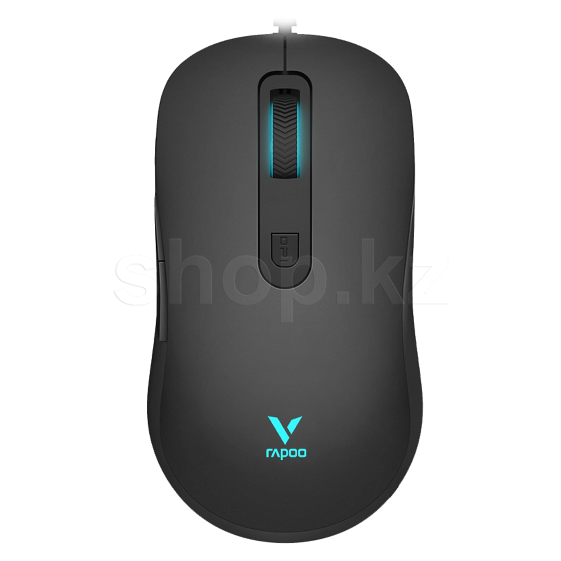 Мышь Rapoo V16RGB, Black, USB – купить недорого с доставкой по Алматы и Казахстану