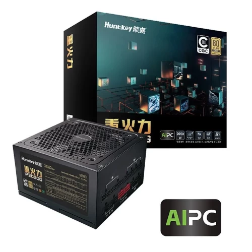 Блок питания Huntkey AI PC IP2050G, 2050W, 80+Gold, ATX3.1, PCI-E 5.10 — купить в Казахстане | neom.kz