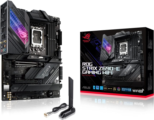 Материнская плата ASUS ROG Strix Z690-E Gaming WiFi, LGA1700 – купить недорого с доставкой по Алматы и Казахстану