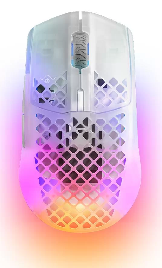 Мышь SteelSeries Aerox 3 Wireless 2022 Limited Edition, Ghost, USB – купить недорого с доставкой по Алматы и Казахстану