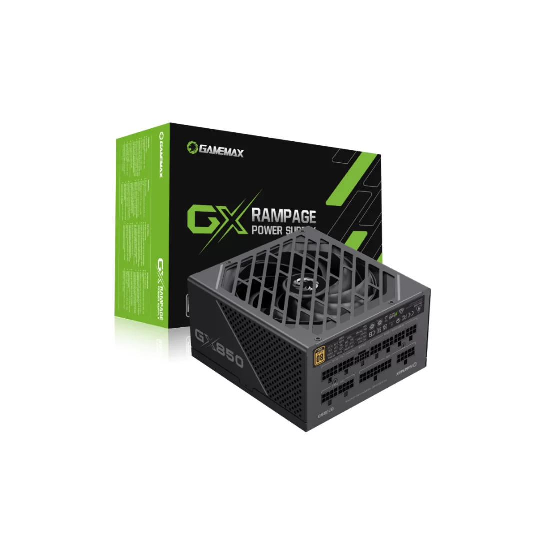 Блок питания Gamemax GX-850 PRO BK PCIE 5.0 ATX 3.0 – купить недорого с доставкой по Алматы и Казахстану фото 3