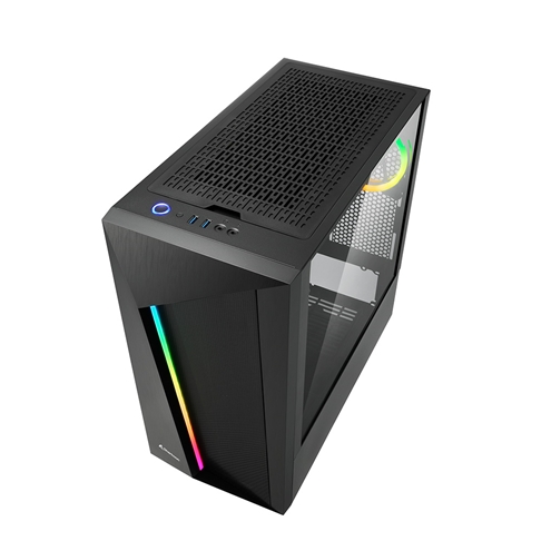 Корпус Sharkoon REV100, ATX, 3x3.5, 2x2.5,2xUSB 3.0, Audio, 452*215*444mm, без БП