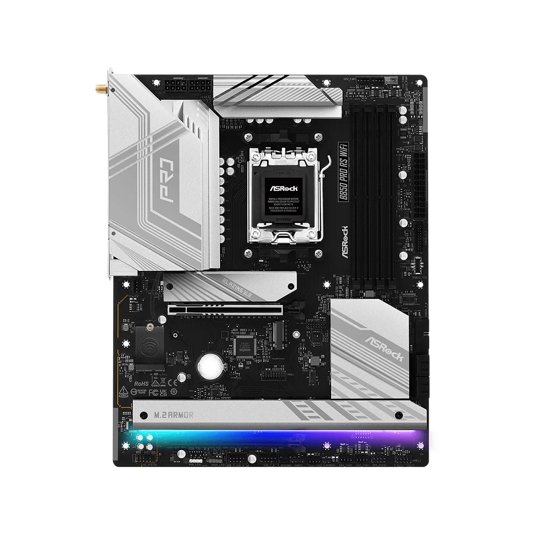 Материнская плата ASRock B850 PRO RS WiFi, AM5 – купить недорого с доставкой по Алматы и Казахстану