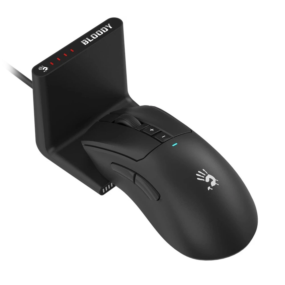 Мышь игровая беспроводная A4Tech Bloody R73 Ultra Duo, 7 кнопок, 20000 dpi, чёрная – купить недорого с доставкой по Алматы и Казахстану фото 5