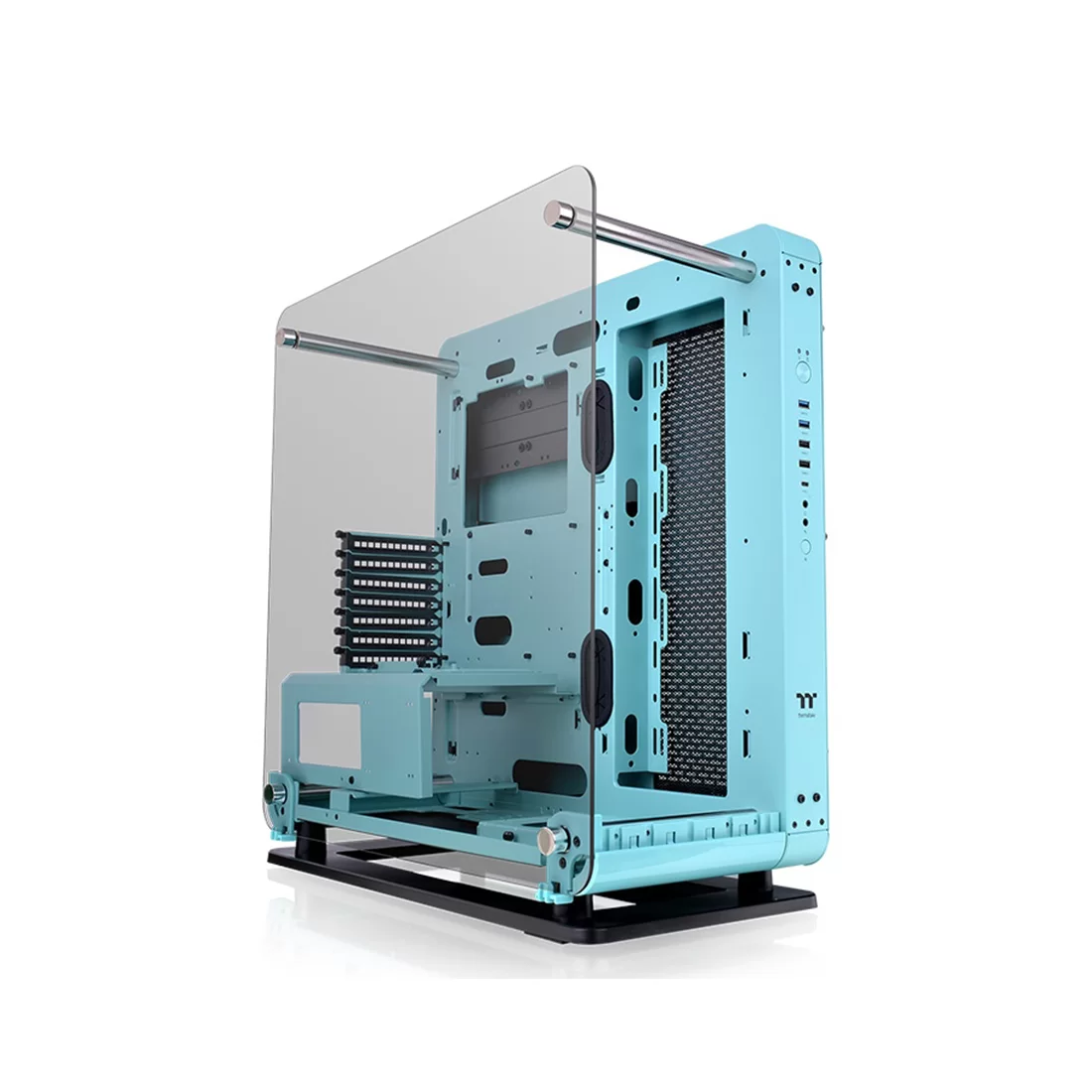 Компьютерный корпус Thermaltake Core P6 TG Turquoise без Б/П фото 2