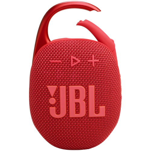 Портативная колонка JBL CLIP5, 1.0, 7 Вт, Bluetooth, красная (JBLCLIP5RED) — купить в Казахстане | neom.kz