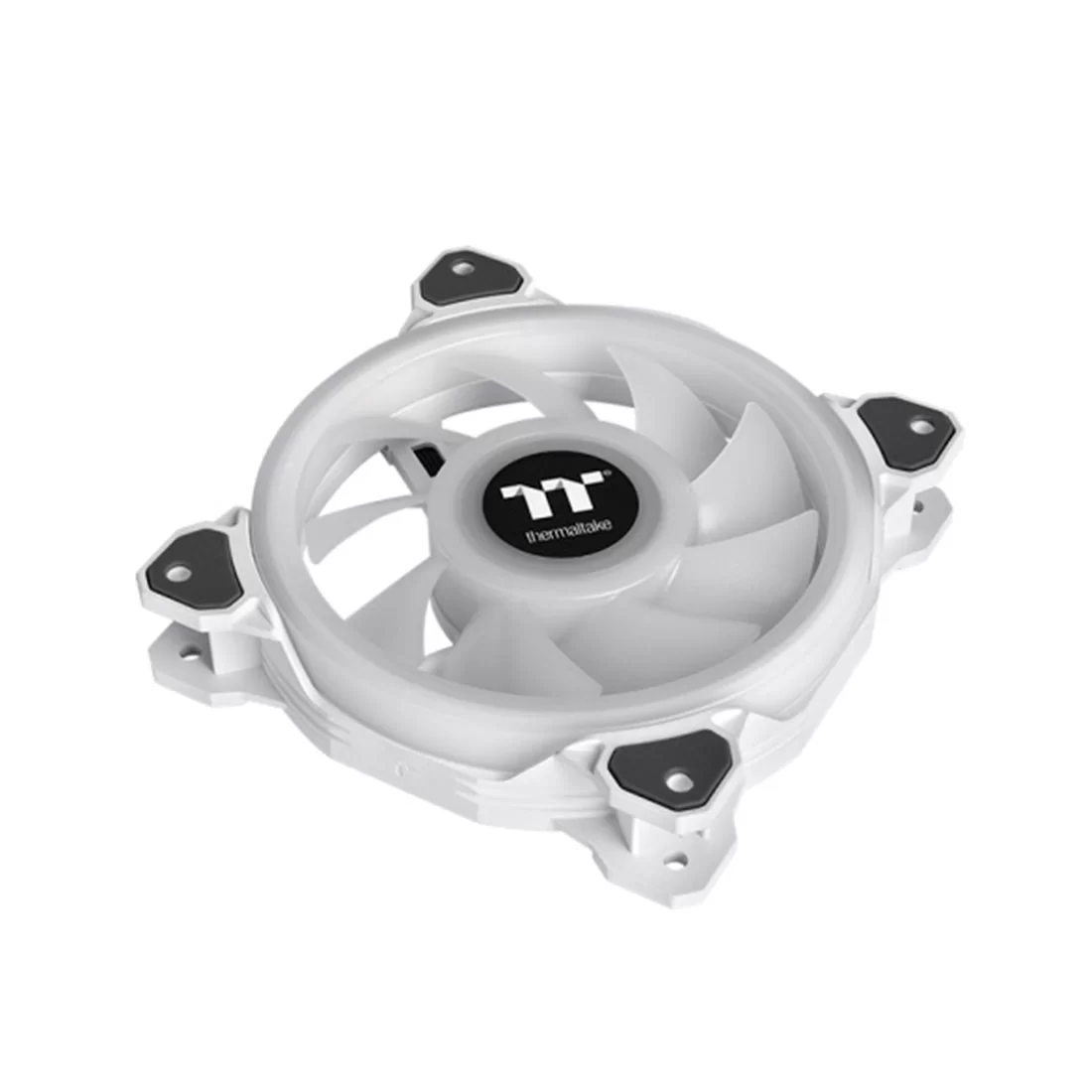 Кулер для компьютерного корпуса Thermaltake Riing Quad 12 RGB White (3-Fan Pack) – купить недорого с доставкой по Алматы и Казахстану