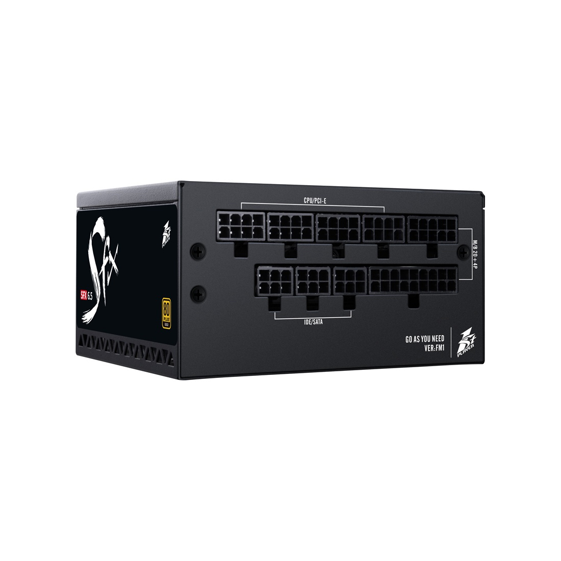 Блок питания 1STPLAYER SFX-PLT-850 850W 80 PLUS Gold SFX (SFX-PLT-850-BK-EU) – купить недорого с доставкой по Алматы и Казахстану фото 2
