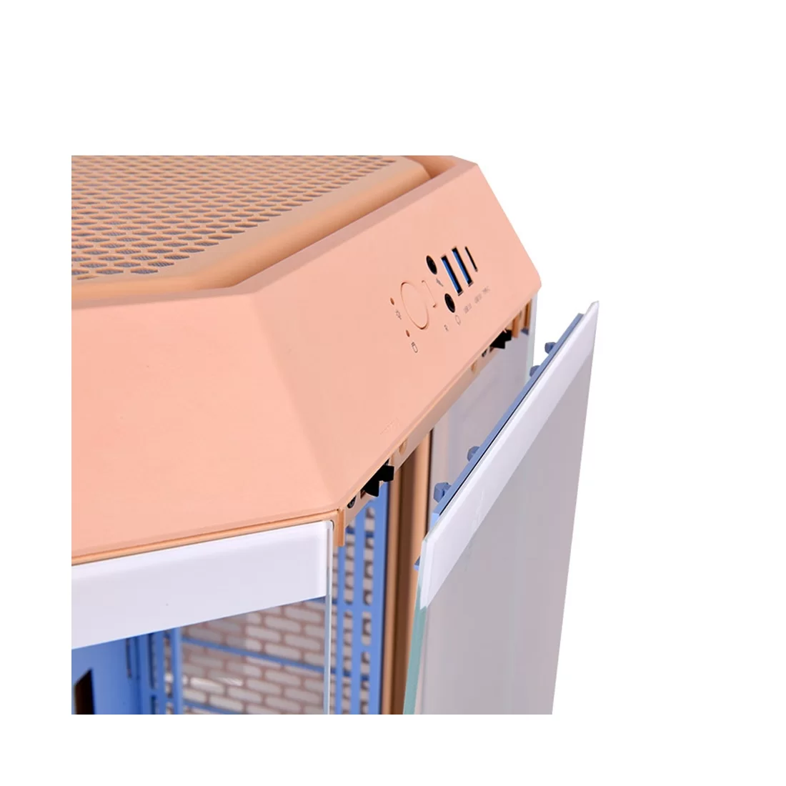 Компьютерный корпус Thermaltake The Tower 300 Peach Fuzz без Б/П фото 3