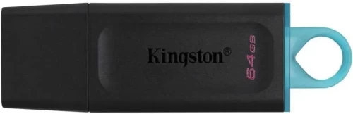 Флэш-накопитель Kingston 64Gb USB3.2 Gen1 Data Traveler Exodia (Black+Teal), комплект 2шт. — купить в Казахстане | neom.kz