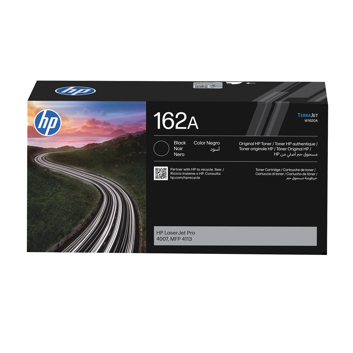 Тонер-картридж HP W1620A, Black
