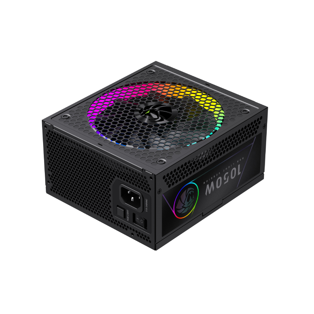 Блок питания GameMax RGB 1050G 1050W 80 PLUS Gold (2109-1050B0043) – купить недорого с доставкой по Алматы и Казахстану