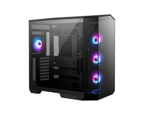 Корпус MSI MAG PANO 100R PZ, Midi Tower, черный, без БП