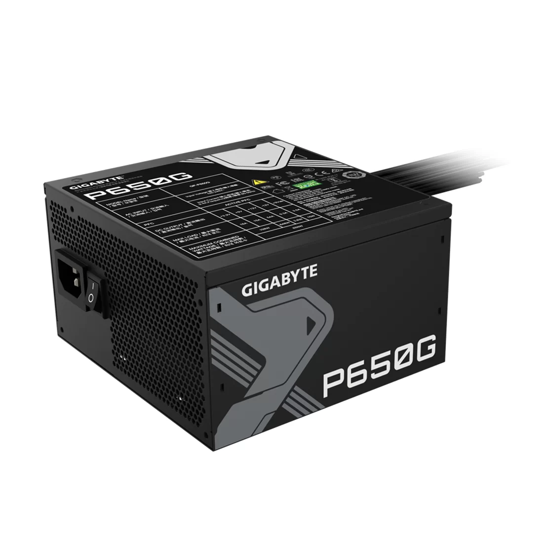 Блок питания Gigabyte GP-P650G 650W – купить недорого с доставкой по Алматы и Казахстану фото 2