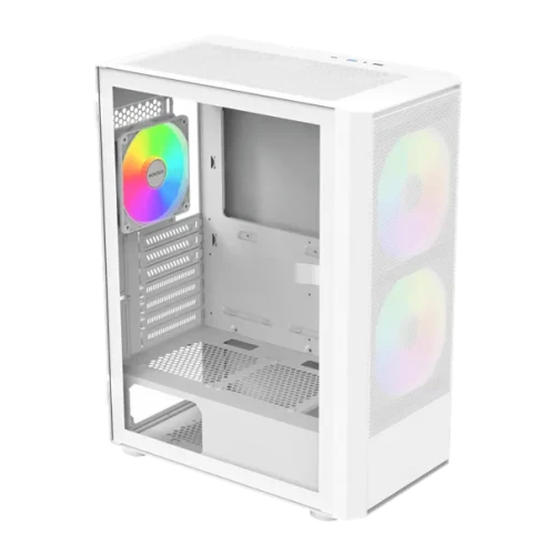 Корпус Montech X2 PLUS (W) ATX/Micro-ATX/Mini-ITX 1xUSB3.0 1xUSB2.0 1xType-C 1xAudio Белый