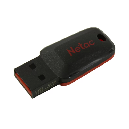 USB-накопитель Netac NT03U197N-064G-20BK 64GB — купить в Казахстане | neom.kz