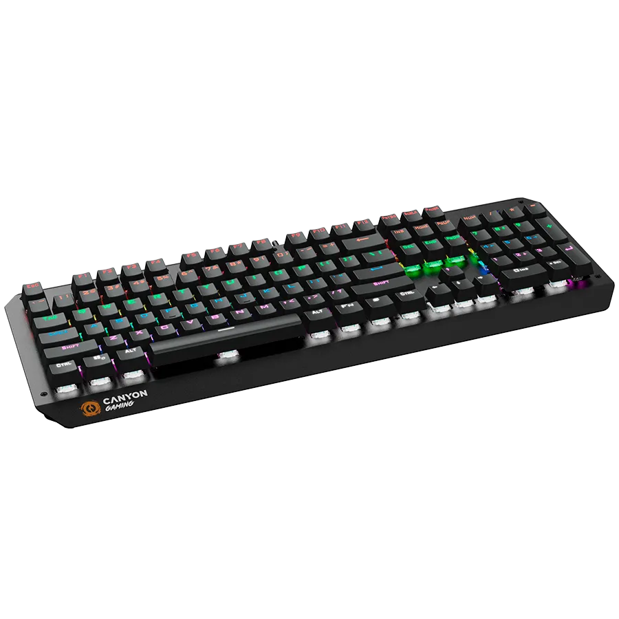 CANYON keyboard Hazard GK-6 RGB US/RU Wired Black – купить недорого с доставкой по Алматы и Казахстану фото 4