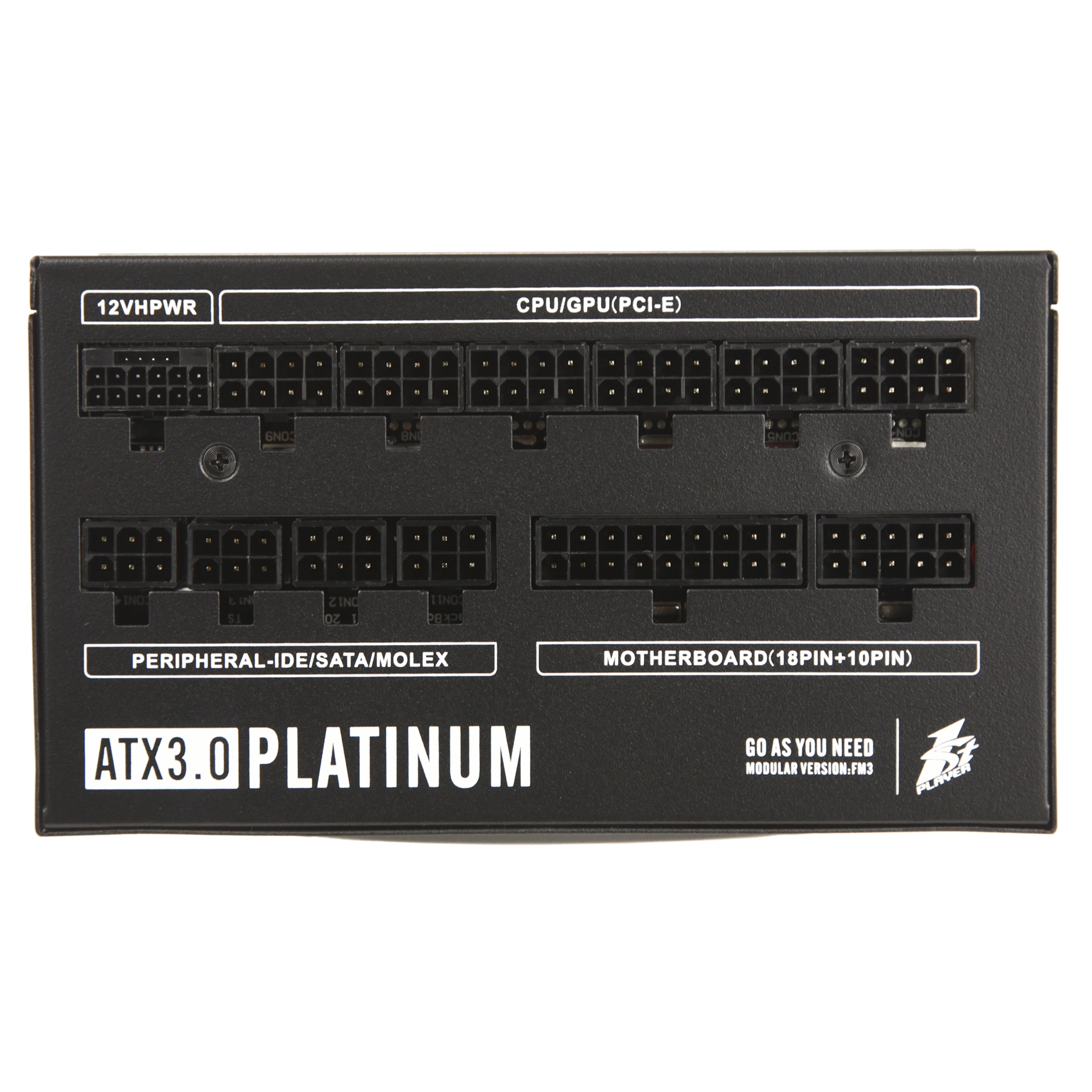 Блок питания 1STPLAYER NGDP1000 1000W Black (HA-1000BA3-BK) – купить недорого с доставкой по Алматы и Казахстану