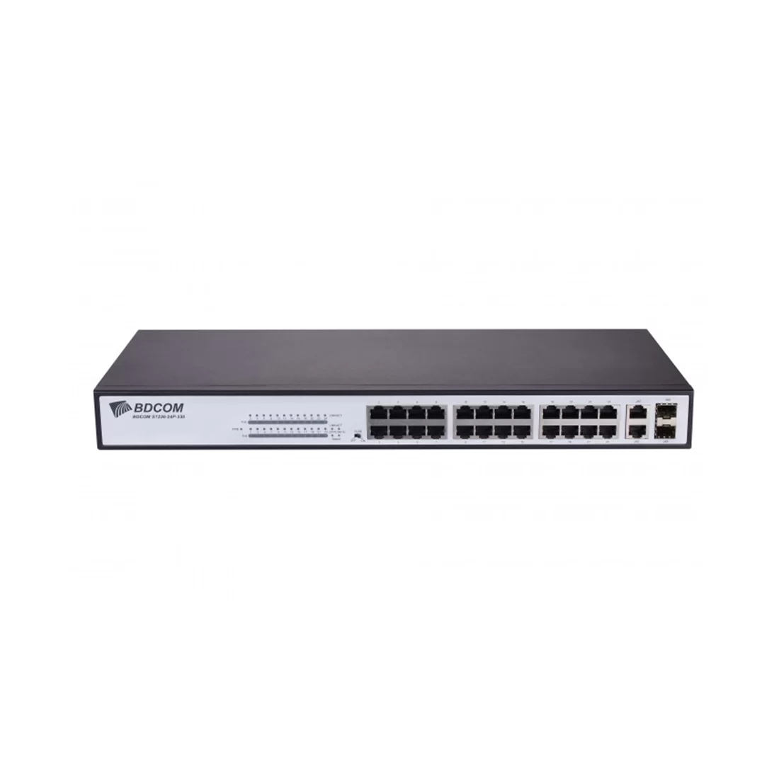 Коммутатор BDCOM S1226-24P, 24 порта 100 Мбит/с, PoE, неуправляемый – купить недорого с доставкой по Алматы и Казахстану