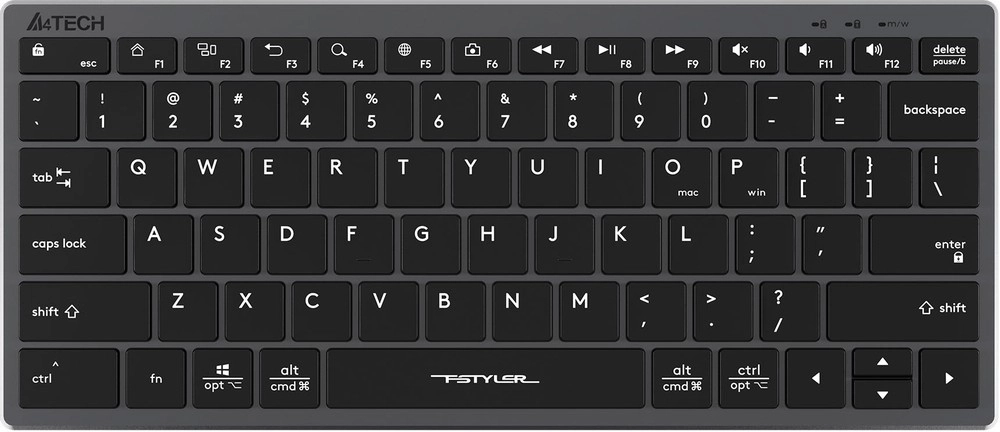 Клавиатура тонкая проводная A4Tech Fstyler FX51