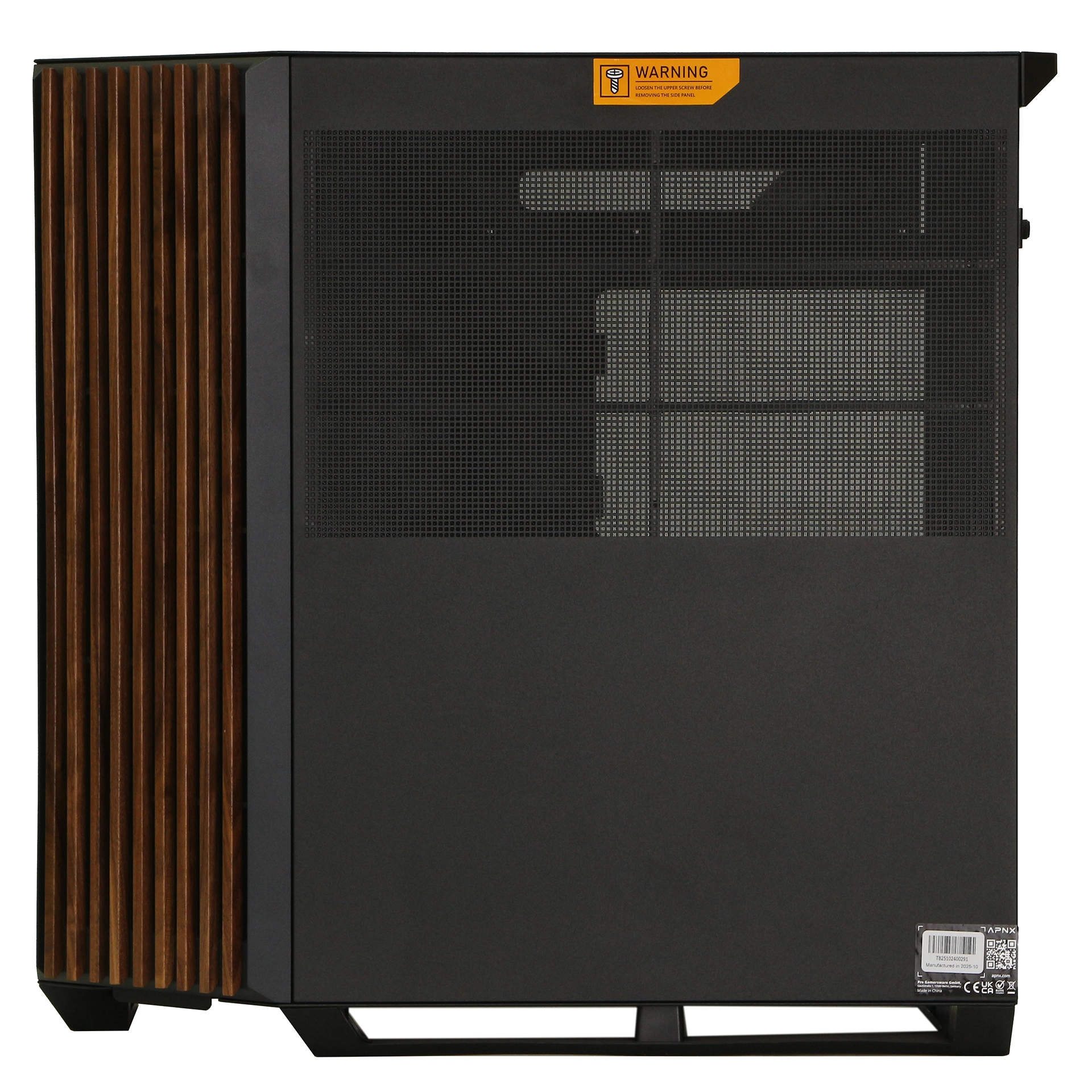 Корпус AeroCool APNX V1-W, Black фото 4