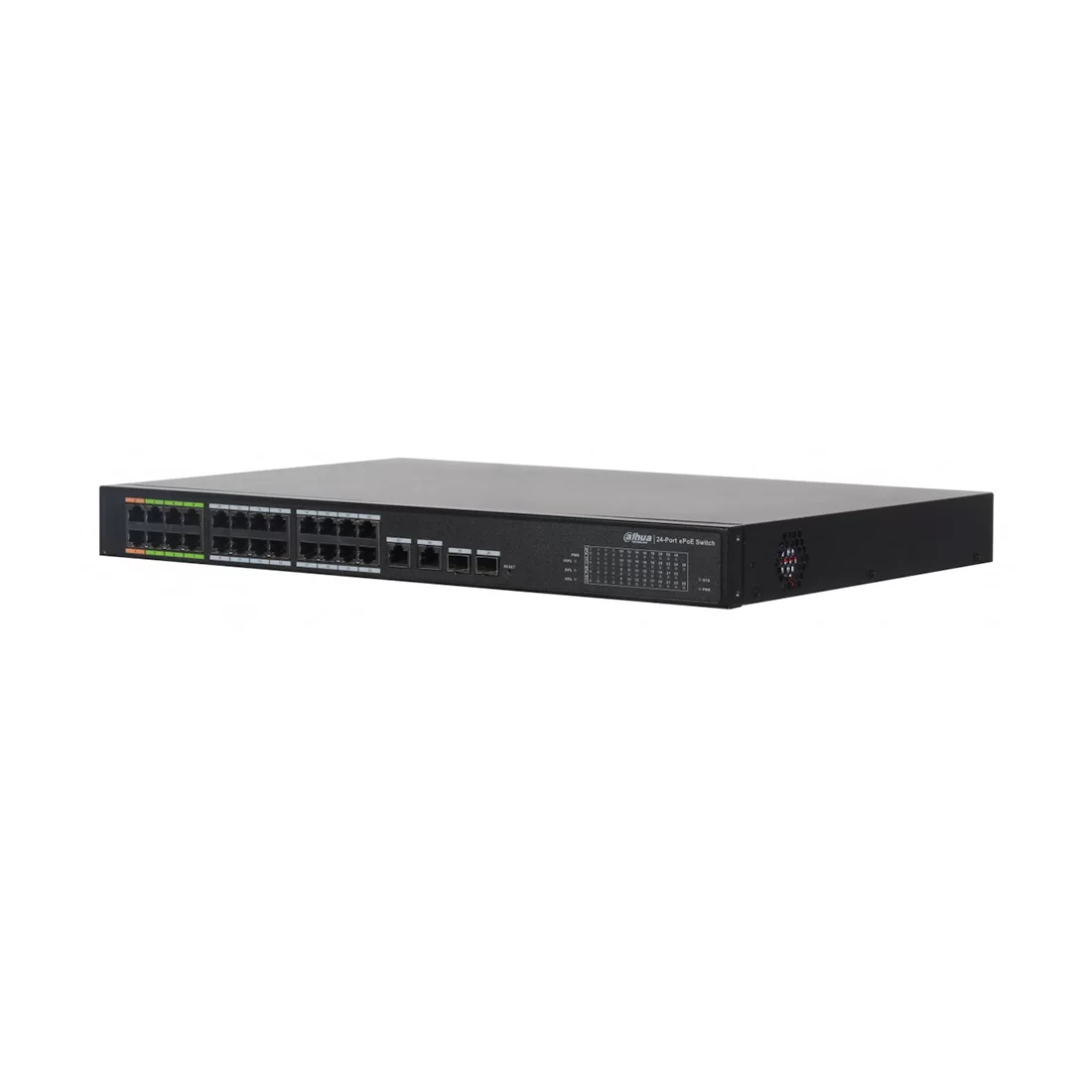 Коммутатор Dahua DH-LR2226-24ET-360, 24 порта 1 Гбит/с, 2×SFP, управляемый L2 – купить недорого с доставкой по Алматы и Казахстану
