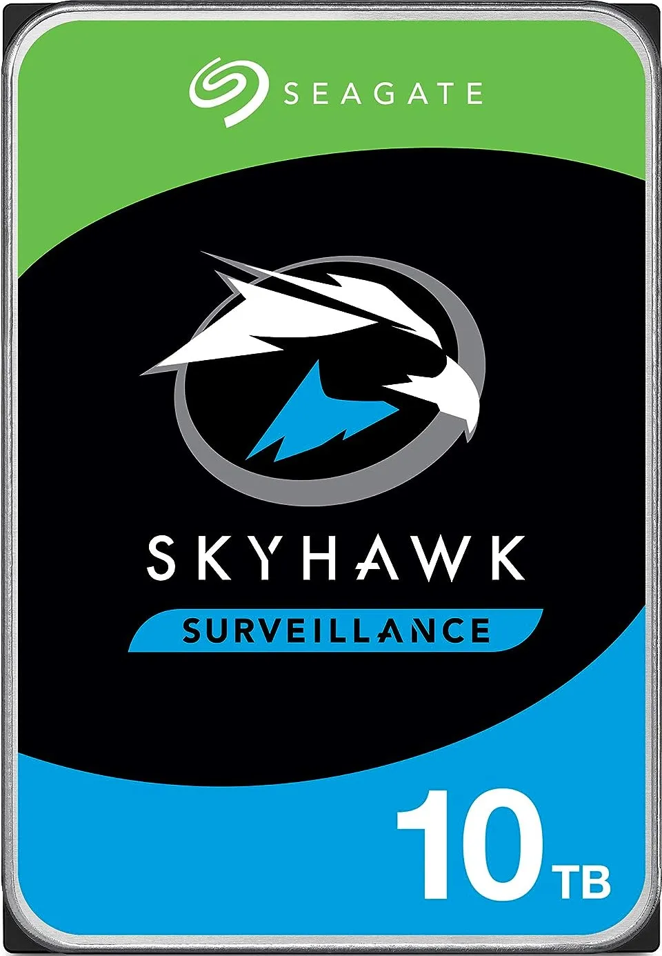 Жесткий диск HDD 10TB SATA 6GB/S Seagate SkyHawk AI ST10000VE001 3.5' 7200rpm 256MB – купить недорого с доставкой по Алматы и Казахстану