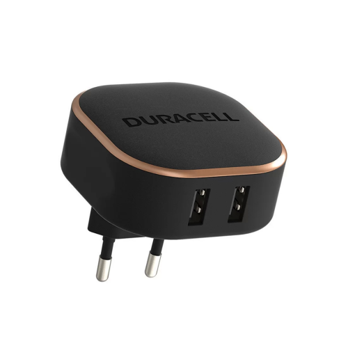 Универсальное зарядное устройство Duracell DRACUSB16-EU 24W 2хUSB-A Черный – купить недорого с доставкой по Алматы и Казахстану